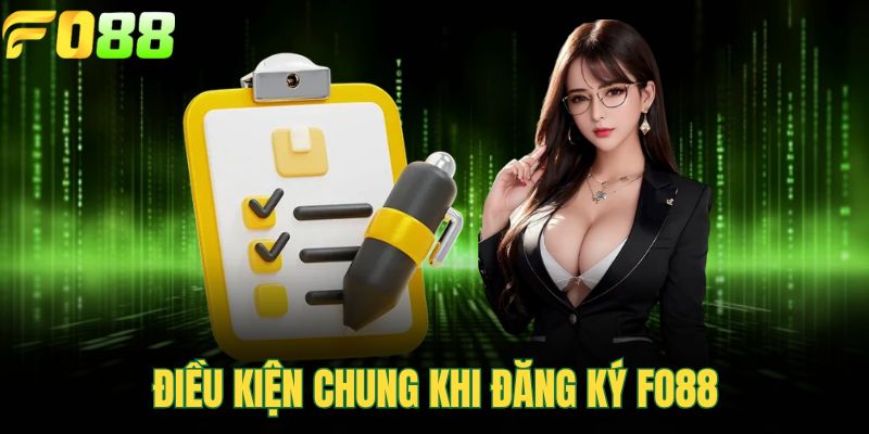 Điều kiện chung khi đăng ký FOR88