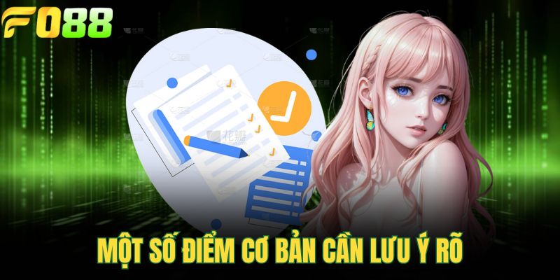 Một số điểm cơ bản cần lưu ý rõ