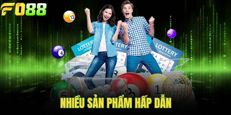 Nhiều sản phẩm hấp dẫn